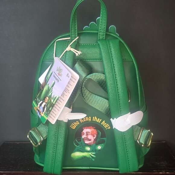 NWT Loungefly Wizard of Oz Emerald City Mini backpack - Picture 2 of 2